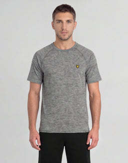 T-shirt med raglanärmar i sportstil