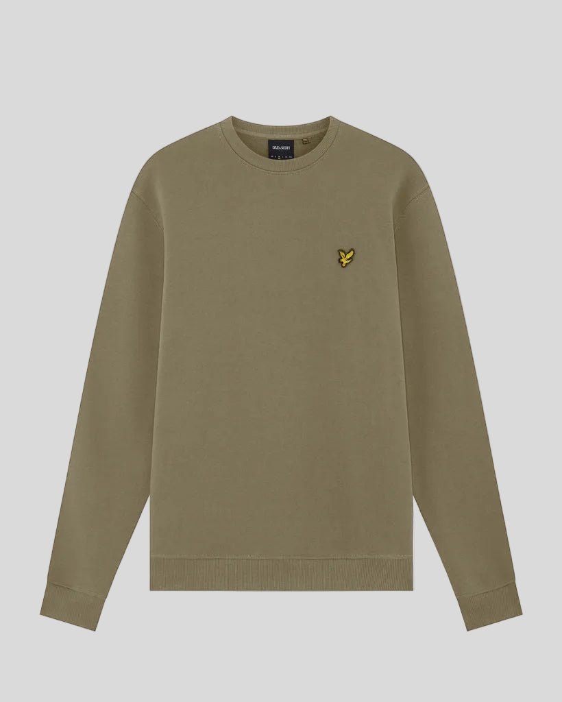 Junge trägt ein „Everyday Cotton“-Sweatshirt mit Rundhalsausschnitt in der Farbe „Woolwich“
