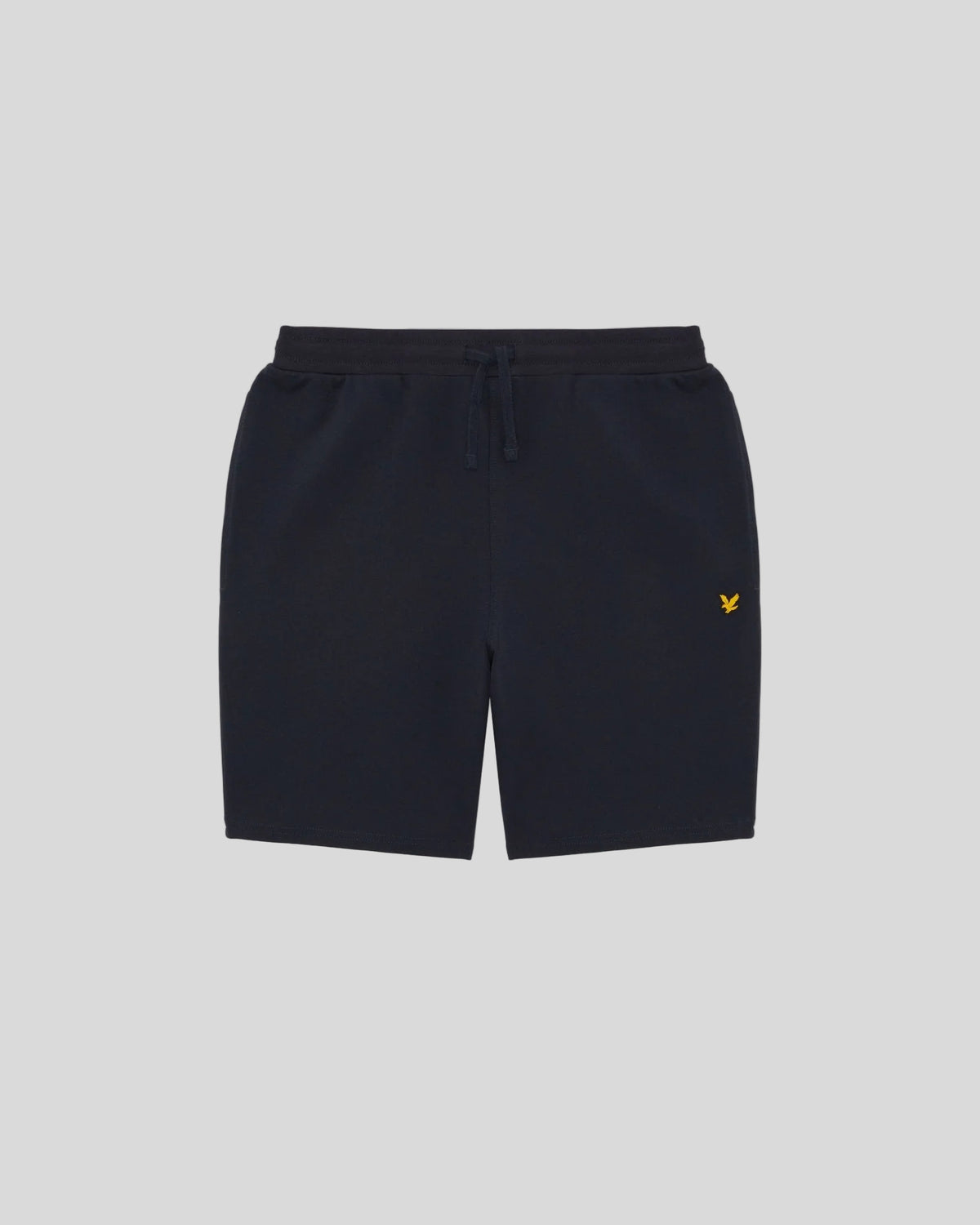 Short de sport en molleton à dos brossé, bleu marine foncé