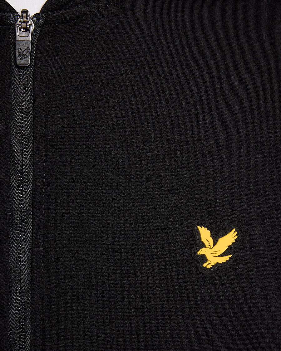 Sweat à capuche léger de sport à fermeture éclair intégrale pour homme, couleur noir de jais