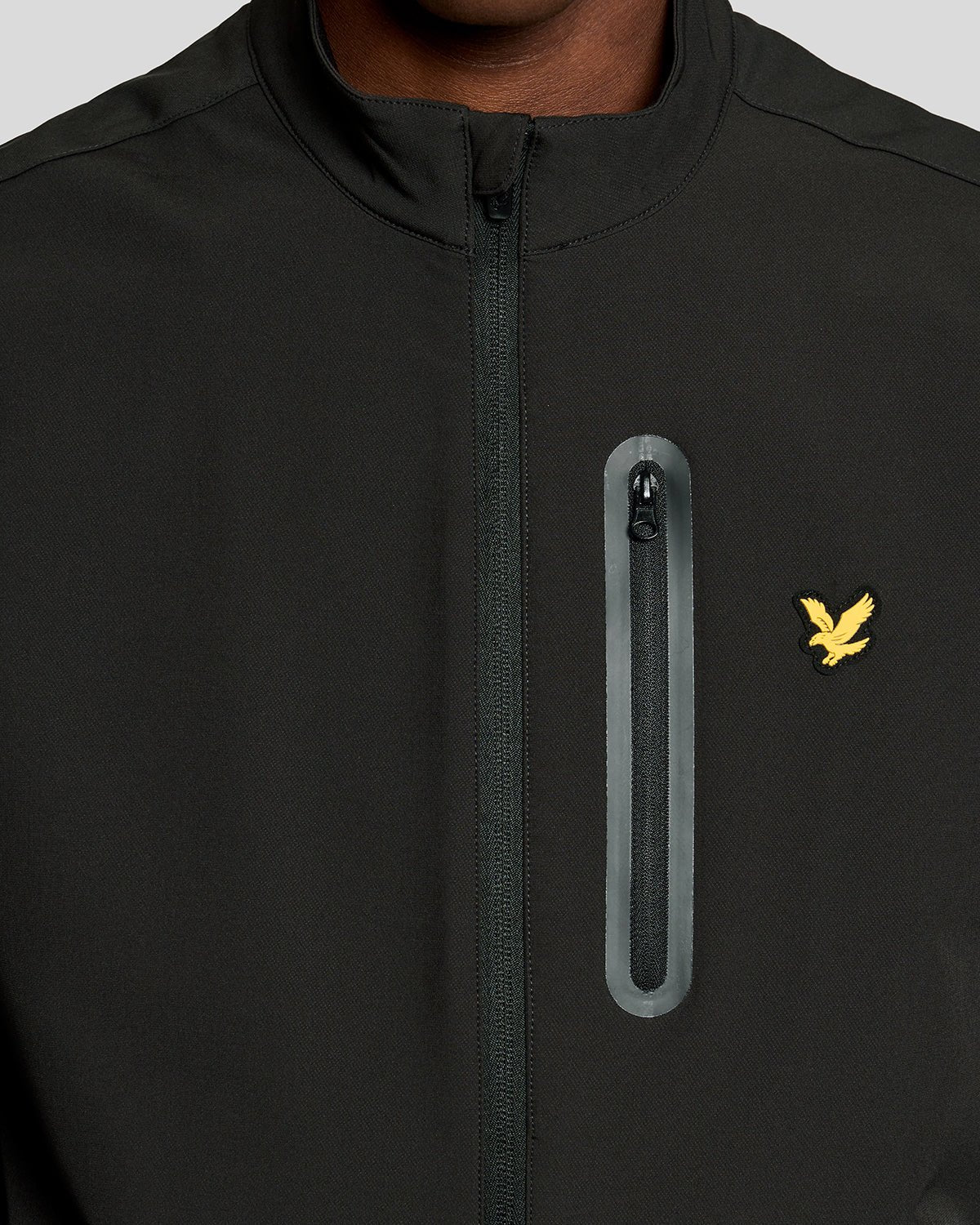 Uomo con gilet Sports Performance in nero jet