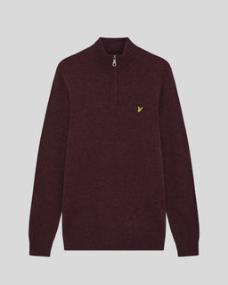 Lambswool Blend 1/4 Zip Jumper