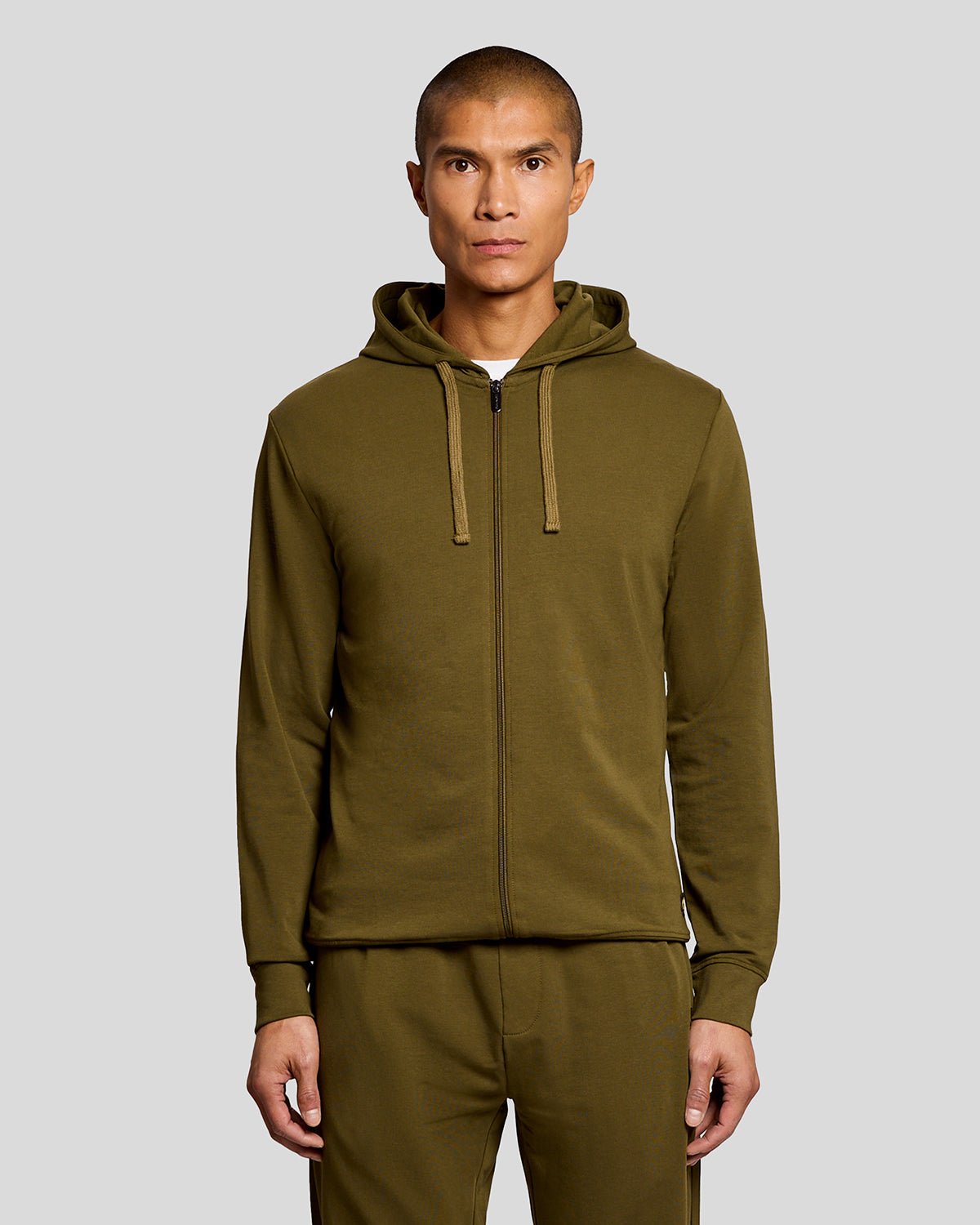 Lightweight Lounge Zip Hoodie