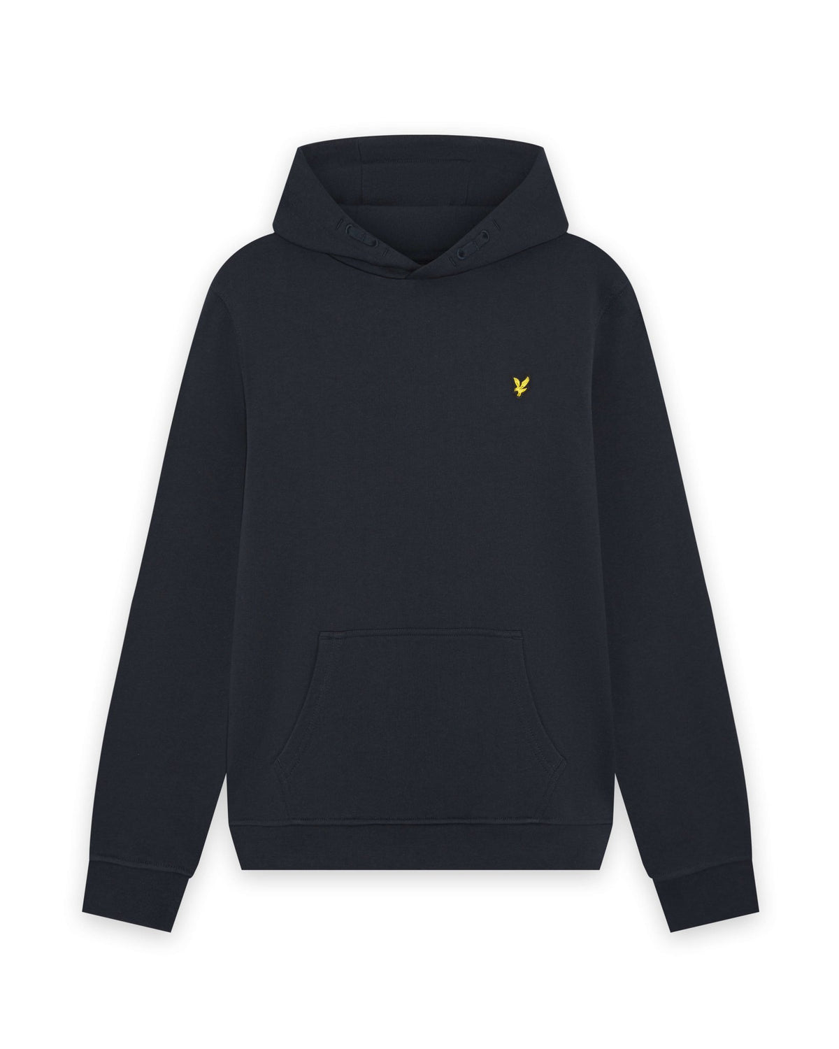 Homme portant un sweat à capuche en polaire Sports Brushback bleu marine foncé