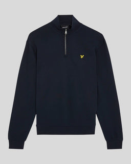 Loopback-sweatshirt met 1/4 rits, Plus-maat