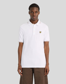 Fine Cotton Tipped Polo Shirt