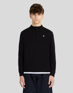 Maglione con zip a 1/4
