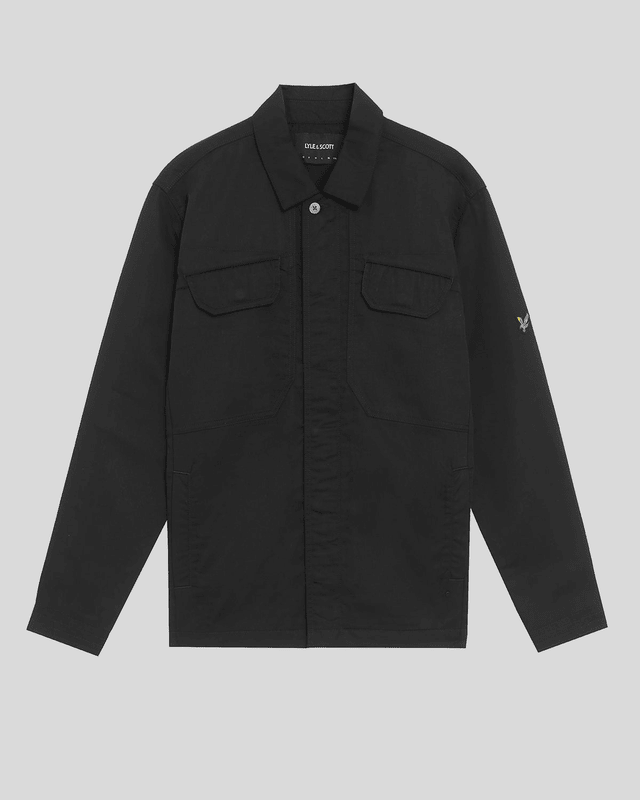 Pocket Full Zip Overshirt