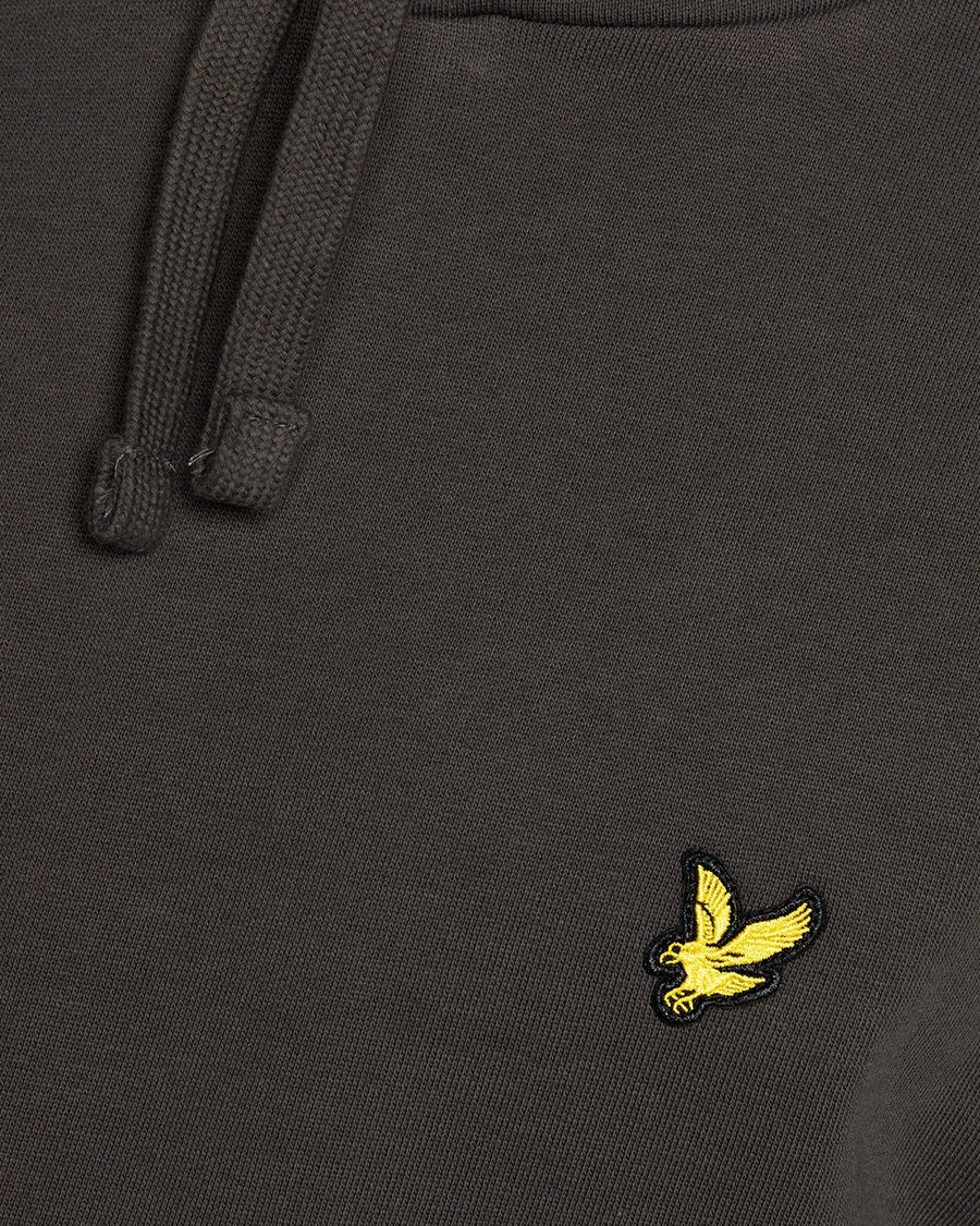 Sweat à capuche en coton Loopback, couleur gris métallisé