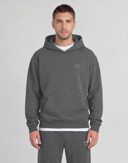 Lounge-Pullover mit Kapuze