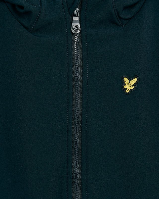 Veste à capuche Softshell pour garçon, bleu marine foncé