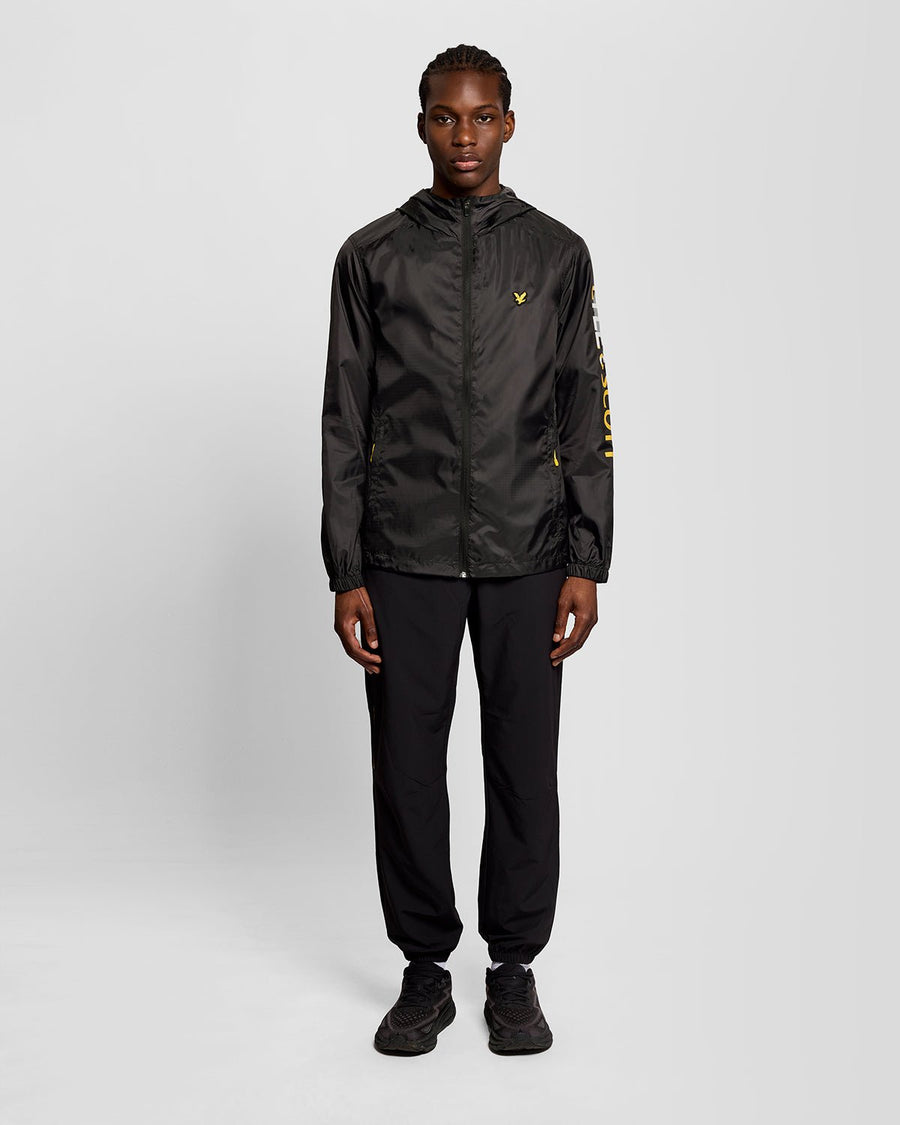 Veste d'entraînement légère pour homme, couleur noir jais